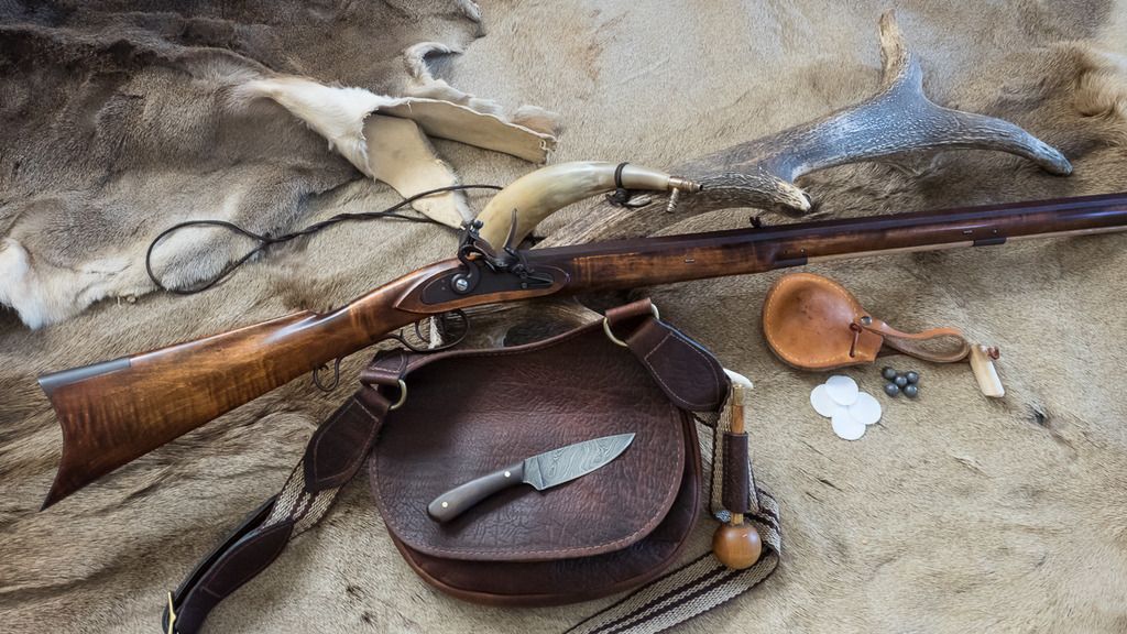 Early Plains Flintlock Rifle build